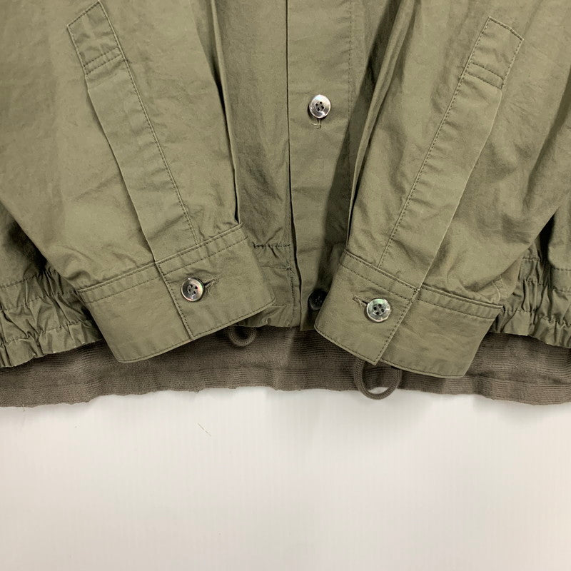 【中古品】【メンズ】 REVERVE リバーブ RV21W002 COACH SHIRT JACKET コーチ シャツ ジャケット アウター 140-260409-kh-10-izu サイズ：F カラー：カーキ 万代Net店