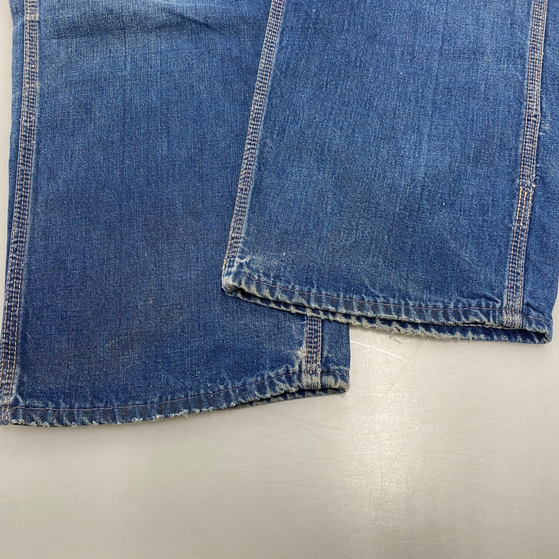 【現状渡し品】【メンズ】 BIG MAC ビッグマック SCOVILL ZIP 60-70S DENIM PAINTER PANTS スコービル ジップ デニム ペインター パンツ ボトムス ズボン 157-260409-cs-01-izu サイズ：不明 カラー：インディゴ 万代Net店