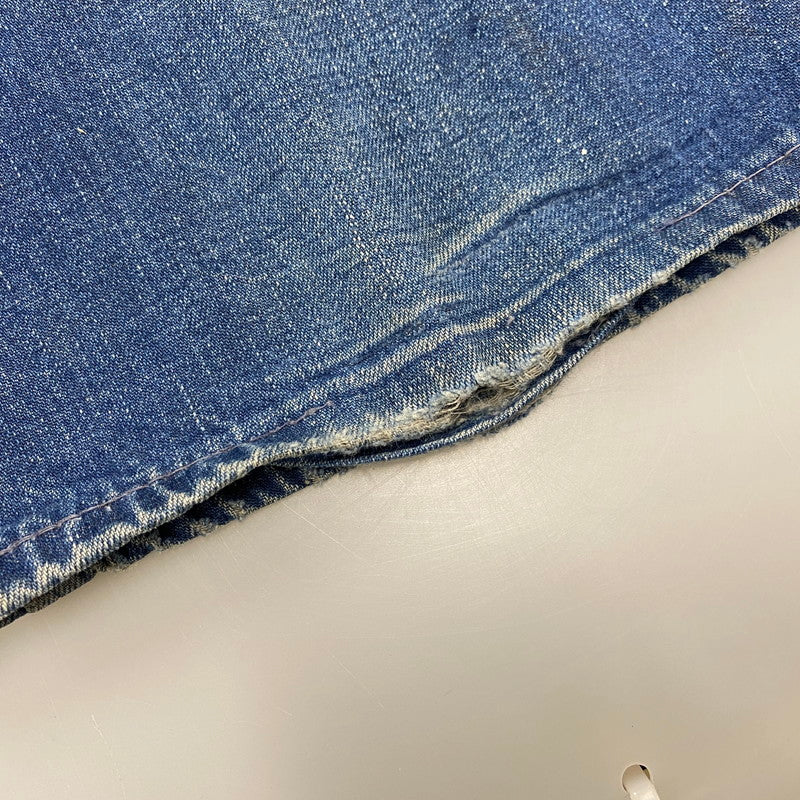 【現状渡し品】【メンズ】 BIG MAC ビッグマック SCOVILL ZIP 60-70S DENIM PAINTER PANTS スコービル ジップ デニム ペインター パンツ ボトムス ズボン 157-260409-cs-01-izu サイズ：不明 カラー：インディゴ 万代Net店