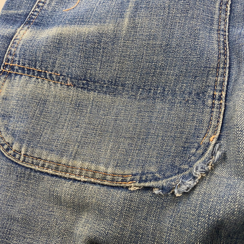 【現状渡し品】【メンズ】 BIG MAC ビッグマック SCOVILL ZIP 60-70S DENIM PAINTER PANTS スコービル ジップ デニム ペインター パンツ ボトムス ズボン 157-260409-cs-01-izu サイズ：不明 カラー：インディゴ 万代Net店