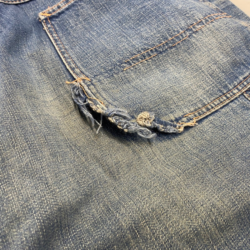 【現状渡し品】【メンズ】 BIG MAC ビッグマック SCOVILL ZIP 60-70S DENIM PAINTER PANTS スコービル ジップ デニム ペインター パンツ ボトムス ズボン 157-260409-cs-01-izu サイズ：不明 カラー：インディゴ 万代Net店