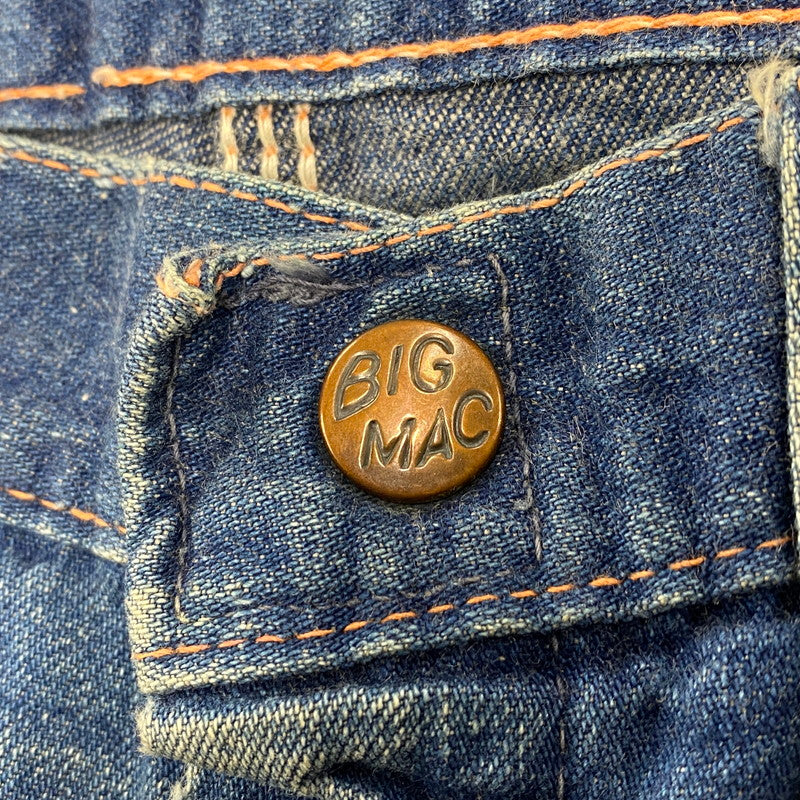 【現状渡し品】【メンズ】 BIG MAC ビッグマック SCOVILL ZIP 60-70S DENIM PAINTER PANTS スコービル ジップ デニム ペインター パンツ ボトムス ズボン 157-260409-cs-01-izu サイズ：不明 カラー：インディゴ 万代Net店