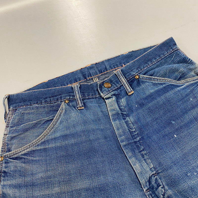 【現状渡し品】【メンズ】 BIG MAC ビッグマック SCOVILL ZIP 60-70S DENIM PAINTER PANTS スコービル ジップ デニム ペインター パンツ ボトムス ズボン 157-260409-cs-01-izu サイズ：不明 カラー：インディゴ 万代Net店