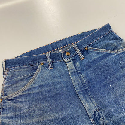 【現状渡し品】【メンズ】 BIG MAC ビッグマック SCOVILL ZIP 60-70S DENIM PAINTER PANTS スコービル ジップ デニム ペインター パンツ ボトムス ズボン 157-260409-cs-01-izu サイズ：不明 カラー：インディゴ 万代Net店