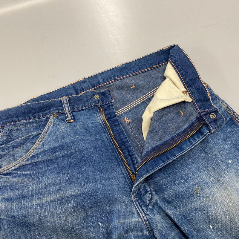 【現状渡し品】【メンズ】 BIG MAC ビッグマック SCOVILL ZIP 60-70S DENIM PAINTER PANTS スコービル ジップ デニム ペインター パンツ ボトムス ズボン 157-260409-cs-01-izu サイズ：不明 カラー：インディゴ 万代Net店