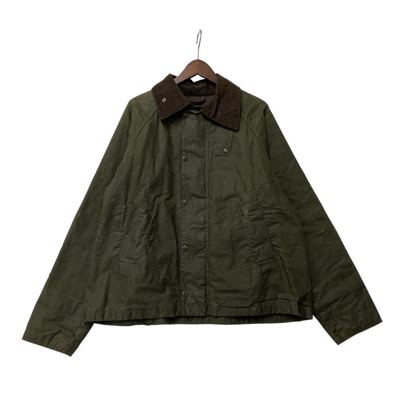 【中古品】【メンズ】 BARBOUR×ENGINEERED GARMENTS バブアー×エンジニアドガーメンツ 1802217 イングランド製 18AW GRAHAM WAX OILED JACKET グラハム ワックス オイルド ジャケット アウター 144-260409-cs-08-izu サイズ：L カラー：カーキ 万代Net店