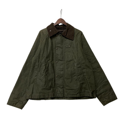 【中古品】【メンズ】 BARBOUR×ENGINEERED GARMENTS バブアー×エンジニアドガーメンツ 1802217 イングランド製 18AW GRAHAM WAX OILED JACKET グラハム ワックス オイルド ジャケット アウター 144-260409-cs-08-izu サイズ：L カラー：カーキ 万代Net店
