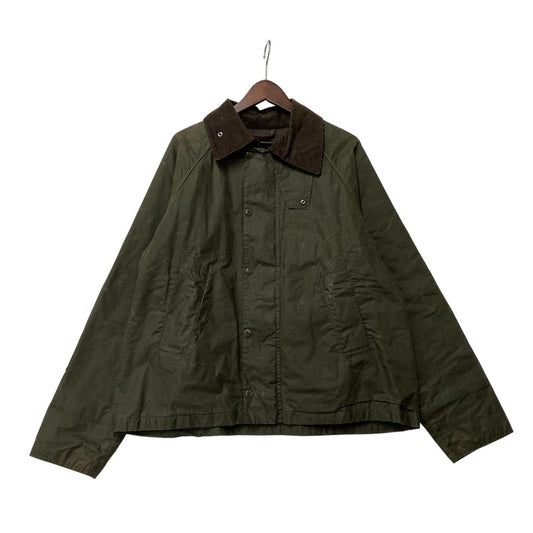 【中古品】【メンズ】 BARBOUR×ENGINEERED GARMENTS バブアー×エンジニアドガーメンツ 1802217 イングランド製 18AW GRAHAM WAX OILED JACKET グラハム ワックス オイルド ジャケット アウター 144-260409-cs-08-izu サイズ：L カラー：カーキ 万代Net店