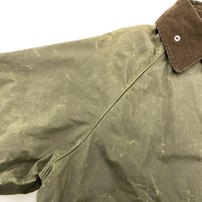 【中古品】【メンズ】 BARBOUR×ENGINEERED GARMENTS バブアー×エンジニアドガーメンツ 1802217 イングランド製 18AW GRAHAM WAX OILED JACKET グラハム ワックス オイルド ジャケット アウター 144-260409-cs-08-izu サイズ：L カラー：カーキ 万代Net店