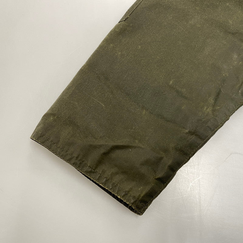 【中古品】【メンズ】 BARBOUR×ENGINEERED GARMENTS バブアー×エンジニアドガーメンツ 1802217 イングランド製 18AW GRAHAM WAX OILED JACKET グラハム ワックス オイルド ジャケット アウター 144-260409-cs-08-izu サイズ：L カラー：カーキ 万代Net店