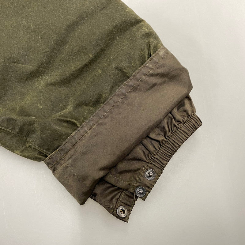 【中古品】【メンズ】 BARBOUR×ENGINEERED GARMENTS バブアー×エンジニアドガーメンツ 1802217 イングランド製 18AW GRAHAM WAX OILED JACKET グラハム ワックス オイルド ジャケット アウター 144-260409-cs-08-izu サイズ：L カラー：カーキ 万代Net店