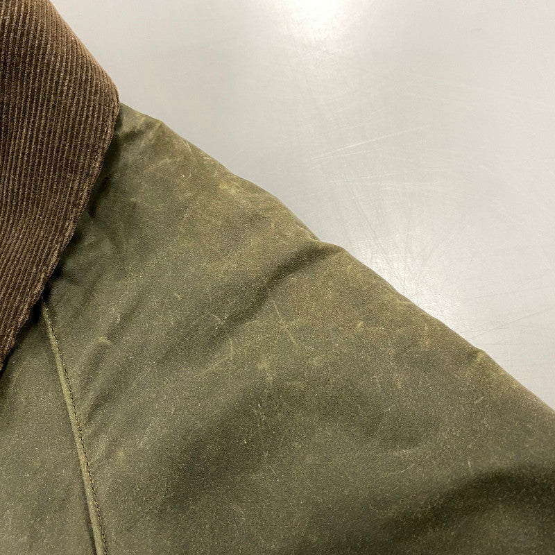 【中古品】【メンズ】 BARBOUR×ENGINEERED GARMENTS バブアー×エンジニアドガーメンツ 1802217 イングランド製 18AW GRAHAM WAX OILED JACKET グラハム ワックス オイルド ジャケット アウター 144-260409-cs-08-izu サイズ：L カラー：カーキ 万代Net店