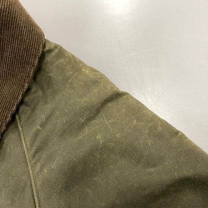 【中古品】【メンズ】 BARBOUR×ENGINEERED GARMENTS バブアー×エンジニアドガーメンツ 1802217 イングランド製 18AW GRAHAM WAX OILED JACKET グラハム ワックス オイルド ジャケット アウター 144-260409-cs-08-izu サイズ：L カラー：カーキ 万代Net店