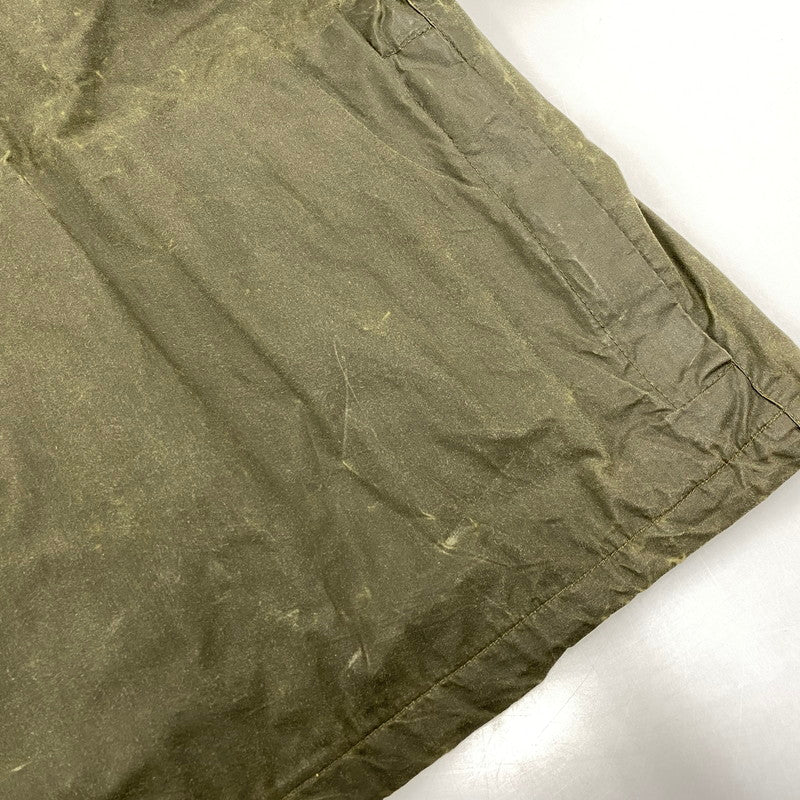 【中古品】【メンズ】 BARBOUR×ENGINEERED GARMENTS バブアー×エンジニアドガーメンツ 1802217 イングランド製 18AW GRAHAM WAX OILED JACKET グラハム ワックス オイルド ジャケット アウター 144-260409-cs-08-izu サイズ：L カラー：カーキ 万代Net店