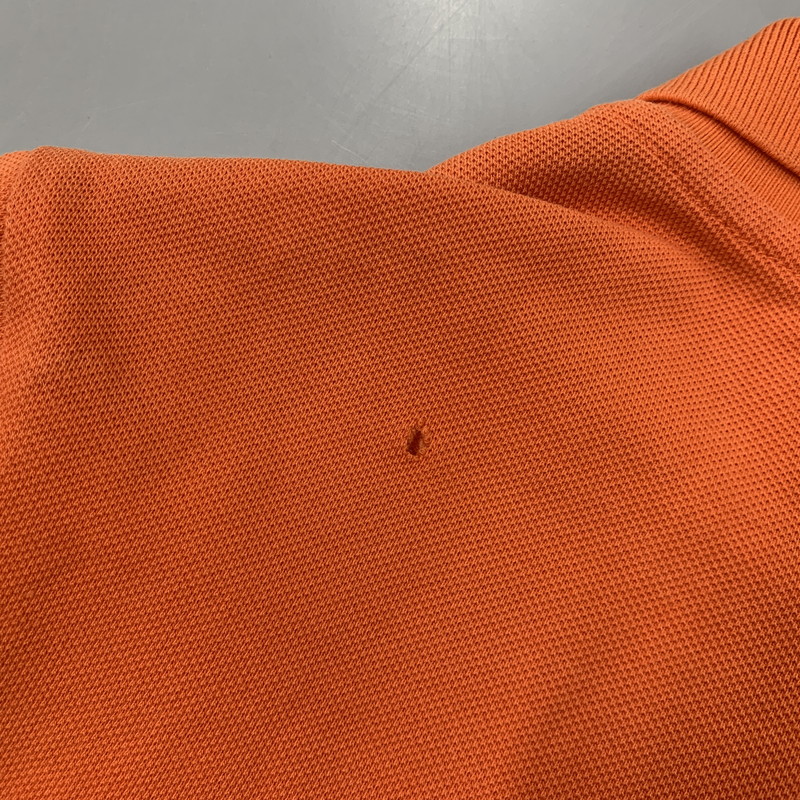 【中古品】【メンズ】 MONCLER モンクレール D10918340800 84556 MAGLIA POLO SHIRT マグリア ポロシャツ トップス 141-260409-kh-02-izu サイズ：XS カラー：オレンジ 万代Net店