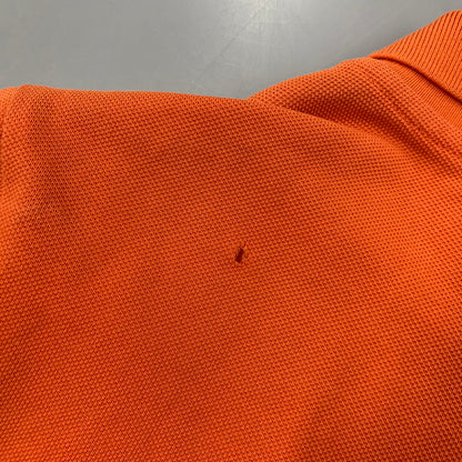 【中古品】【メンズ】 MONCLER モンクレール D10918340800 84556 MAGLIA POLO SHIRT マグリア ポロシャツ トップス 141-260409-kh-02-izu サイズ：XS カラー：オレンジ 万代Net店