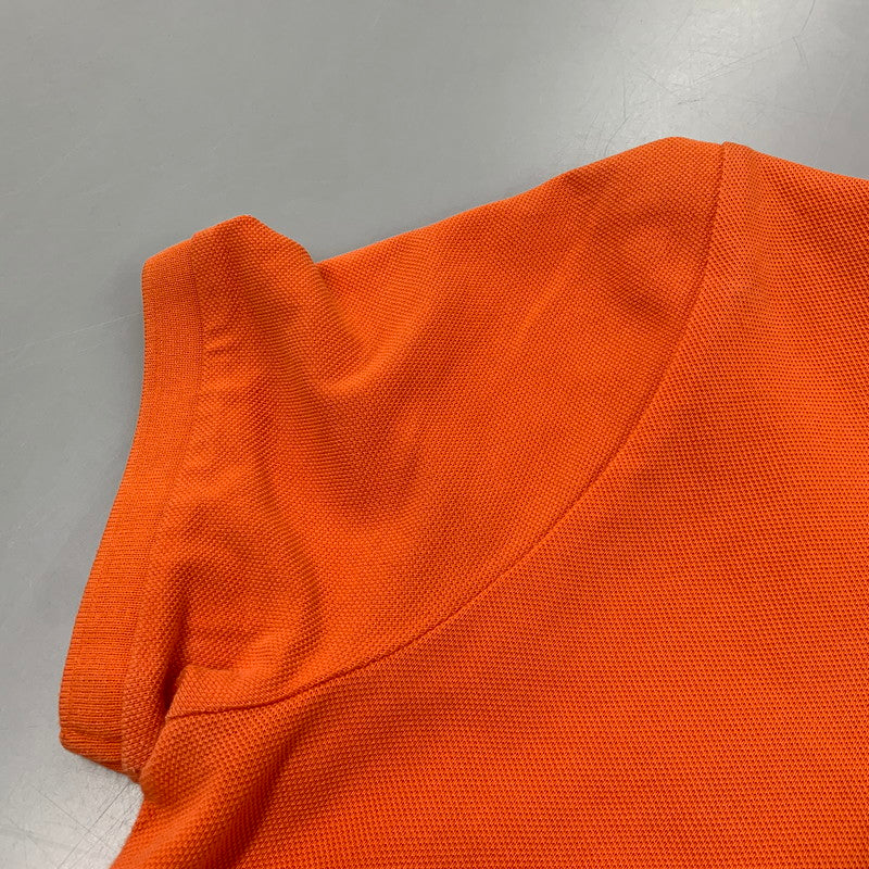 【中古品】【メンズ】 MONCLER モンクレール D10918340800 84556 MAGLIA POLO SHIRT マグリア ポロシャツ トップス 141-260409-kh-02-izu サイズ：XS カラー：オレンジ 万代Net店
