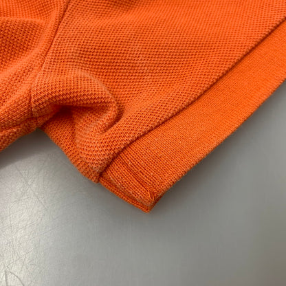 【中古品】【メンズ】 MONCLER モンクレール D10918340800 84556 MAGLIA POLO SHIRT マグリア ポロシャツ トップス 141-260409-kh-02-izu サイズ：XS カラー：オレンジ 万代Net店