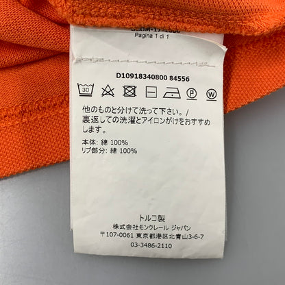 【中古品】【メンズ】 MONCLER モンクレール D10918340800 84556 MAGLIA POLO SHIRT マグリア ポロシャツ トップス 141-260409-kh-02-izu サイズ：XS カラー：オレンジ 万代Net店
