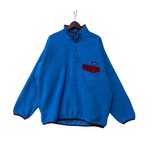 【中古品】【メンズ】 patagonia パタゴニア STY25450FA15 15年製 SYNCHILLA SNAP-T PULLOVER シンチラ スナップティー プルオーバー トップス 長袖 144-260409-cs-07-izu サイズ：L カラー：ライトブルー 万代Net店