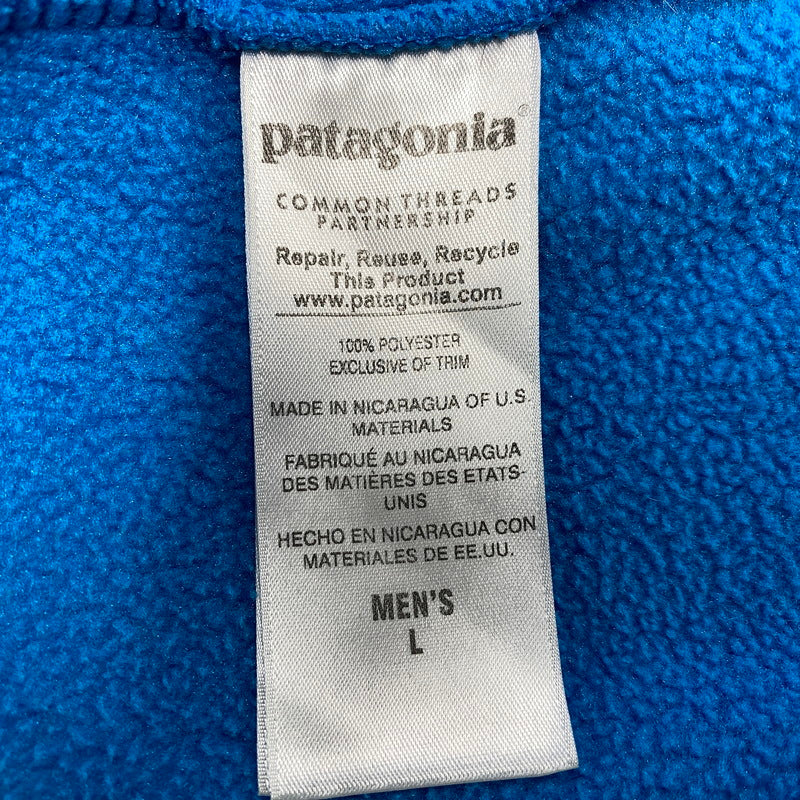 【中古品】【メンズ】 patagonia パタゴニア STY25450FA15 15年製 SYNCHILLA SNAP-T PULLOVER シンチラ スナップティー プルオーバー トップス 長袖 144-260409-cs-07-izu サイズ：L カラー：ライトブルー 万代Net店
