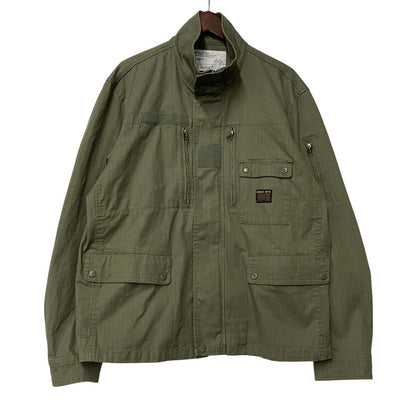 【中古品】【メンズ】 AVIREX アヴィレックス 783-4252016 F-2 MOD JACKET エフツー モッド ジャケット アウター 145-260409-cs-06-izu サイズ：2XL カラー：カーキ 万代Net店