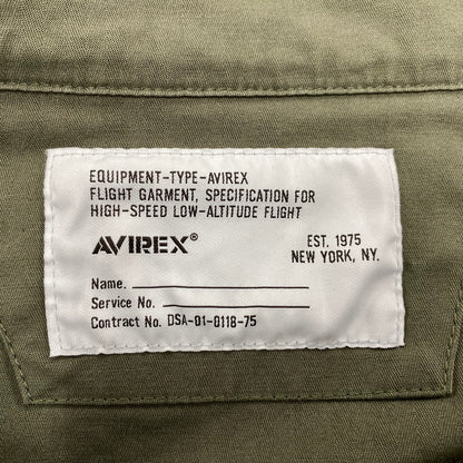 【中古品】【メンズ】 AVIREX アヴィレックス 783-4252016 F-2 MOD JACKET エフツー モッド ジャケット アウター 145-260409-cs-06-izu サイズ：2XL カラー：カーキ 万代Net店