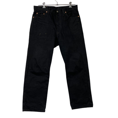 【中古品】【メンズ】 THE REAL MCCOY'S ザリアルマッコイズ LOT 905 JOE MCCOY BUTTONFLY BLACK DENIM PANTS ジョーマッコイ ボタンフライ ブラック デニム パンツ ボトムス ズボン 156-260409-cs-03-izu サイズ：W36 L36 カラー：ブラック 万代Net店