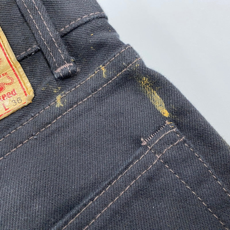 【中古品】【メンズ】 THE REAL MCCOY'S ザリアルマッコイズ LOT 905 JOE MCCOY BUTTONFLY BLACK DENIM PANTS ジョーマッコイ ボタンフライ ブラック デニム パンツ ボトムス ズボン 156-260409-cs-03-izu サイズ：W36 L36 カラー：ブラック 万代Net店