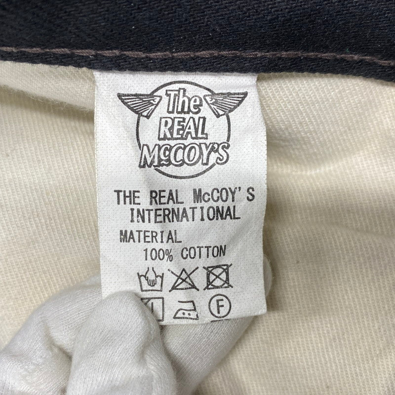 【中古品】【メンズ】 THE REAL MCCOY'S ザリアルマッコイズ LOT 905 JOE MCCOY BUTTONFLY BLACK DENIM PANTS ジョーマッコイ ボタンフライ ブラック デニム パンツ ボトムス ズボン 156-260409-cs-03-izu サイズ：W36 L36 カラー：ブラック 万代Net店