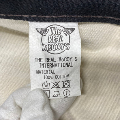 【中古品】【メンズ】 THE REAL MCCOY'S ザリアルマッコイズ LOT 905 JOE MCCOY BUTTONFLY BLACK DENIM PANTS ジョーマッコイ ボタンフライ ブラック デニム パンツ ボトムス ズボン 156-260409-cs-03-izu サイズ：W36 L36 カラー：ブラック 万代Net店
