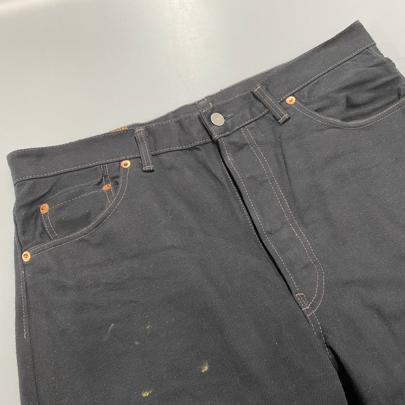 【中古品】【メンズ】 THE REAL MCCOY'S ザリアルマッコイズ LOT 905 JOE MCCOY BUTTONFLY BLACK DENIM PANTS ジョーマッコイ ボタンフライ ブラック デニム パンツ ボトムス ズボン 156-260409-cs-03-izu サイズ：W36 L36 カラー：ブラック 万代Net店
