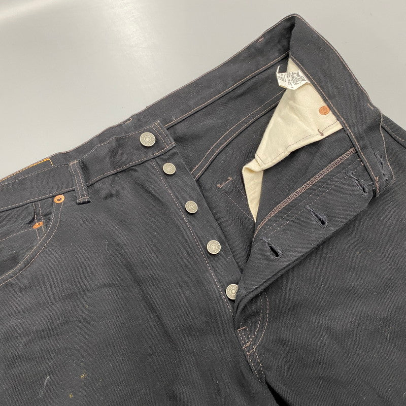 【中古品】【メンズ】 THE REAL MCCOY'S ザリアルマッコイズ LOT 905 JOE MCCOY BUTTONFLY BLACK DENIM PANTS ジョーマッコイ ボタンフライ ブラック デニム パンツ ボトムス ズボン 156-260409-cs-03-izu サイズ：W36 L36 カラー：ブラック 万代Net店