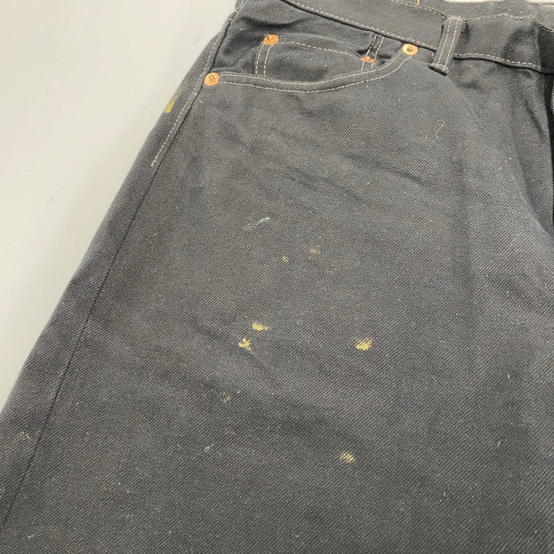 【中古品】【メンズ】 THE REAL MCCOY'S ザリアルマッコイズ LOT 905 JOE MCCOY BUTTONFLY BLACK DENIM PANTS ジョーマッコイ ボタンフライ ブラック デニム パンツ ボトムス ズボン 156-260409-cs-03-izu サイズ：W36 L36 カラー：ブラック 万代Net店