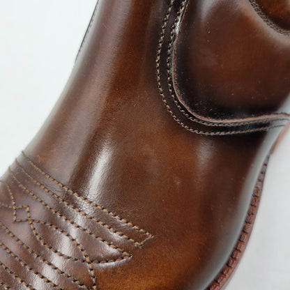 【中古品】【メンズ】 TEXAS VILLAGE テキサスヴィレッジ 5521 WESTERN BOOTS ウエスタンブーツ シューズ 靴 164-260410-ay-01-izu サイズ：26.5 カラー：ブラウン 万代Net店