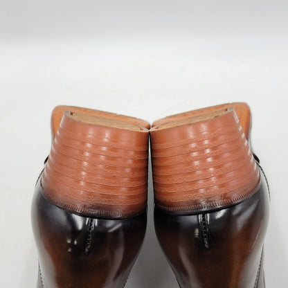 【中古品】【メンズ】 TEXAS VILLAGE テキサスヴィレッジ 5521 WESTERN BOOTS ウエスタンブーツ シューズ 靴 164-260410-ay-01-izu サイズ：26.5 カラー：ブラウン 万代Net店
