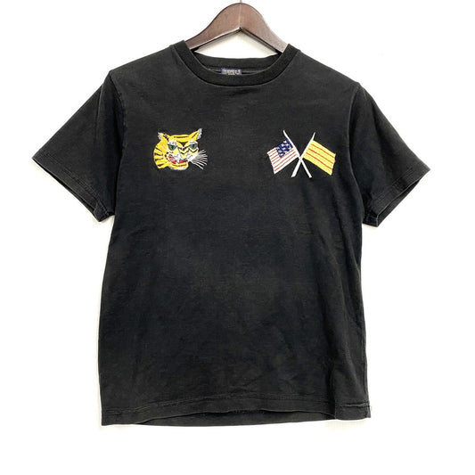 【中古品】【メンズ】 TOYO ENTERPRISE 東洋エンタープライズ VIETNAM TIGER PATCH S/S TEE ベトナム タイガー パッチ ショートスリーブ Tシャツ 半袖 145-260607-as-33-izu カラー：ブラック 万代Net店