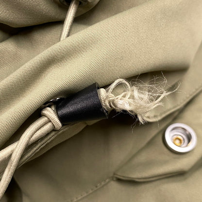 【中古品】【メンズ】 APPLEBUM アップルバム FAT BOMBER INNERCOTTON HOOD JACKET ファット ボンバー インナーコットン フード ジャケット アウター 142-260409-cs-09-izu サイズ：M カラー：カーキ 万代Net店