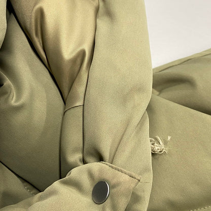 【中古品】【メンズ】 APPLEBUM アップルバム FAT BOMBER INNERCOTTON HOOD JACKET ファット ボンバー インナーコットン フード ジャケット アウター 142-260409-cs-09-izu サイズ：M カラー：カーキ 万代Net店