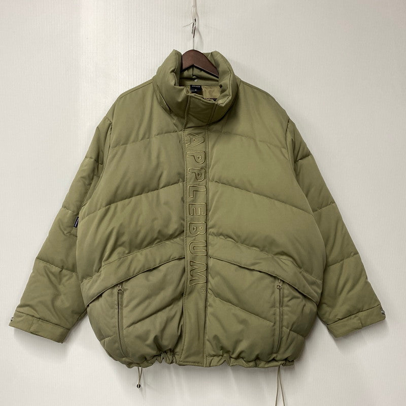【中古品】【メンズ】 APPLEBUM アップルバム FAT BOMBER INNERCOTTON HOOD JACKET ファット ボンバー インナーコットン フード ジャケット アウター 142-260409-cs-09-izu サイズ：M カラー：カーキ 万代Net店