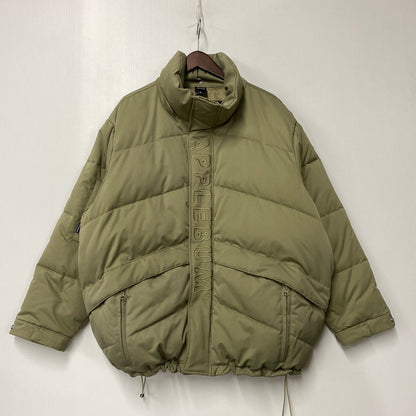 【中古品】【メンズ】 APPLEBUM アップルバム FAT BOMBER INNERCOTTON HOOD JACKET ファット ボンバー インナーコットン フード ジャケット アウター 142-260409-cs-09-izu サイズ：M カラー：カーキ 万代Net店