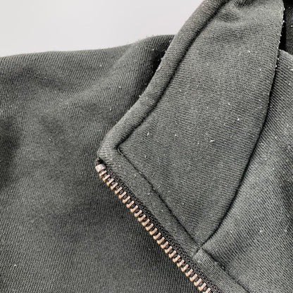 【中古品】【メンズ】 M3574 HALF ZIP SWEATSHIRT ハーフ ジップ スウェット シャツ トップス 長袖 141-260410-ya-03-izu サイズ：L カラー：グリーン系 万代Net店