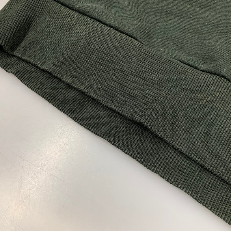 【中古品】【メンズ】 M3574 HALF ZIP SWEATSHIRT ハーフ ジップ スウェット シャツ トップス 長袖 141-260410-ya-03-izu サイズ：L カラー：グリーン系 万代Net店