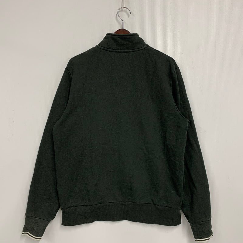 【中古品】【メンズ】 M3574 HALF ZIP SWEATSHIRT ハーフ ジップ スウェット シャツ トップス 長袖 141-260410-ya-03-izu サイズ：L カラー：グリーン系 万代Net店