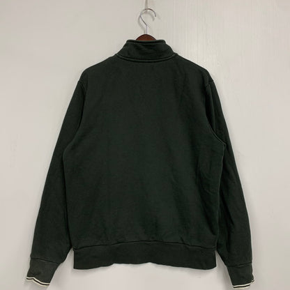 【中古品】【メンズ】 M3574 HALF ZIP SWEATSHIRT ハーフ ジップ スウェット シャツ トップス 長袖 141-260410-ya-03-izu サイズ：L カラー：グリーン系 万代Net店