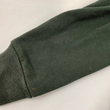 【中古品】【メンズ】 M3574 HALF ZIP SWEATSHIRT ハーフ ジップ スウェット シャツ トップス 長袖 141-260410-ya-03-izu サイズ：L カラー：グリーン系 万代Net店