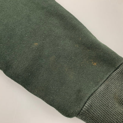 【中古品】【メンズ】 M3574 HALF ZIP SWEATSHIRT ハーフ ジップ スウェット シャツ トップス 長袖 141-260410-ya-03-izu サイズ：L カラー：グリーン系 万代Net店
