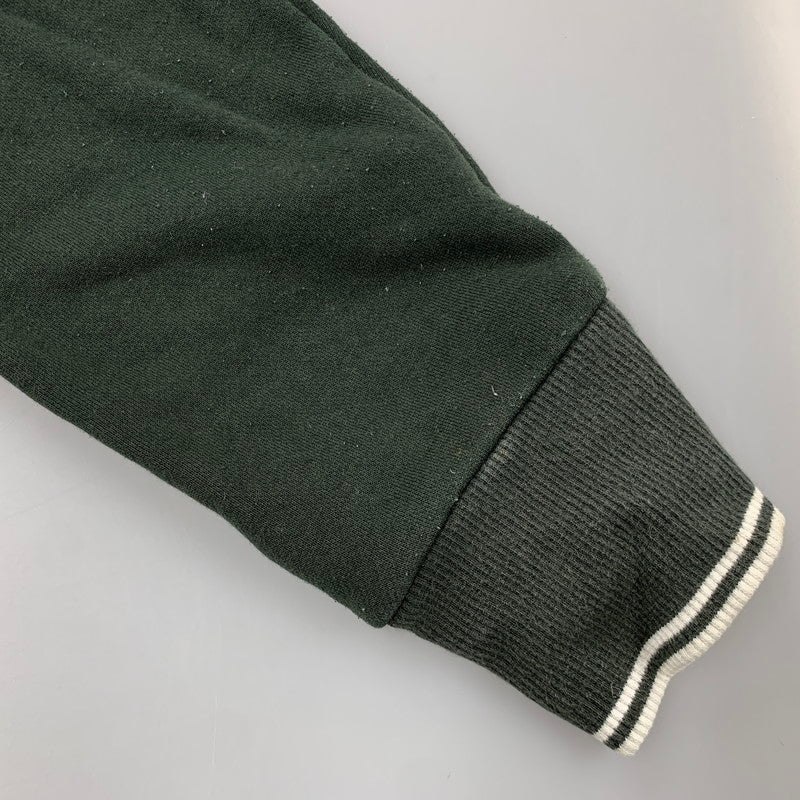 【中古品】【メンズ】 M3574 HALF ZIP SWEATSHIRT ハーフ ジップ スウェット シャツ トップス 長袖 141-260410-ya-03-izu サイズ：L カラー：グリーン系 万代Net店