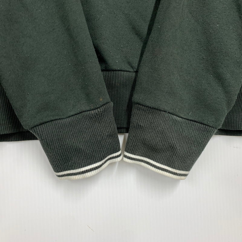 【中古品】【メンズ】 M3574 HALF ZIP SWEATSHIRT ハーフ ジップ スウェット シャツ トップス 長袖 141-260410-ya-03-izu サイズ：L カラー：グリーン系 万代Net店