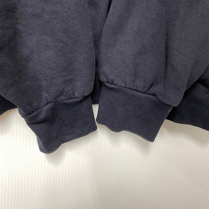 【中古品】【メンズ】 GAME WORKWEAR ゲーム ワークウェア 004061 HALF ZIP SWEAT SHIRT ハーフジップ スウェットシャツ 長袖 トップス 146-260410-km-03-izu サイズ：L カラー：ネイビー 万代Net店